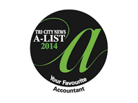 2014 A-List Favourite Accountant, Tri-City News