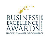 2017 Community Spirit Winner, Tri-Cities Chamber of Commerce Business Excellence Awards