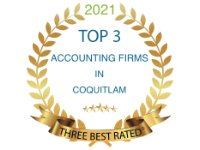 2021 Top 3 Rated Accounting Firms in Coquitlam, Three Best Rated